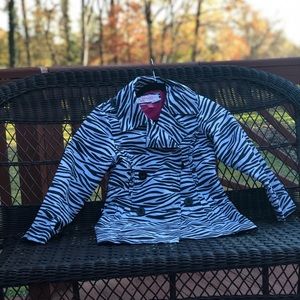 Zebra windbreaker